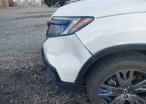 2021 Honda Passport 2Wd Ex-L z USA, uszkodzony, nr VIN 5FNYF7H59MB003979